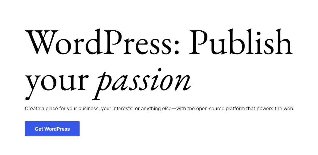 WordPress 免费开源CMS 系统